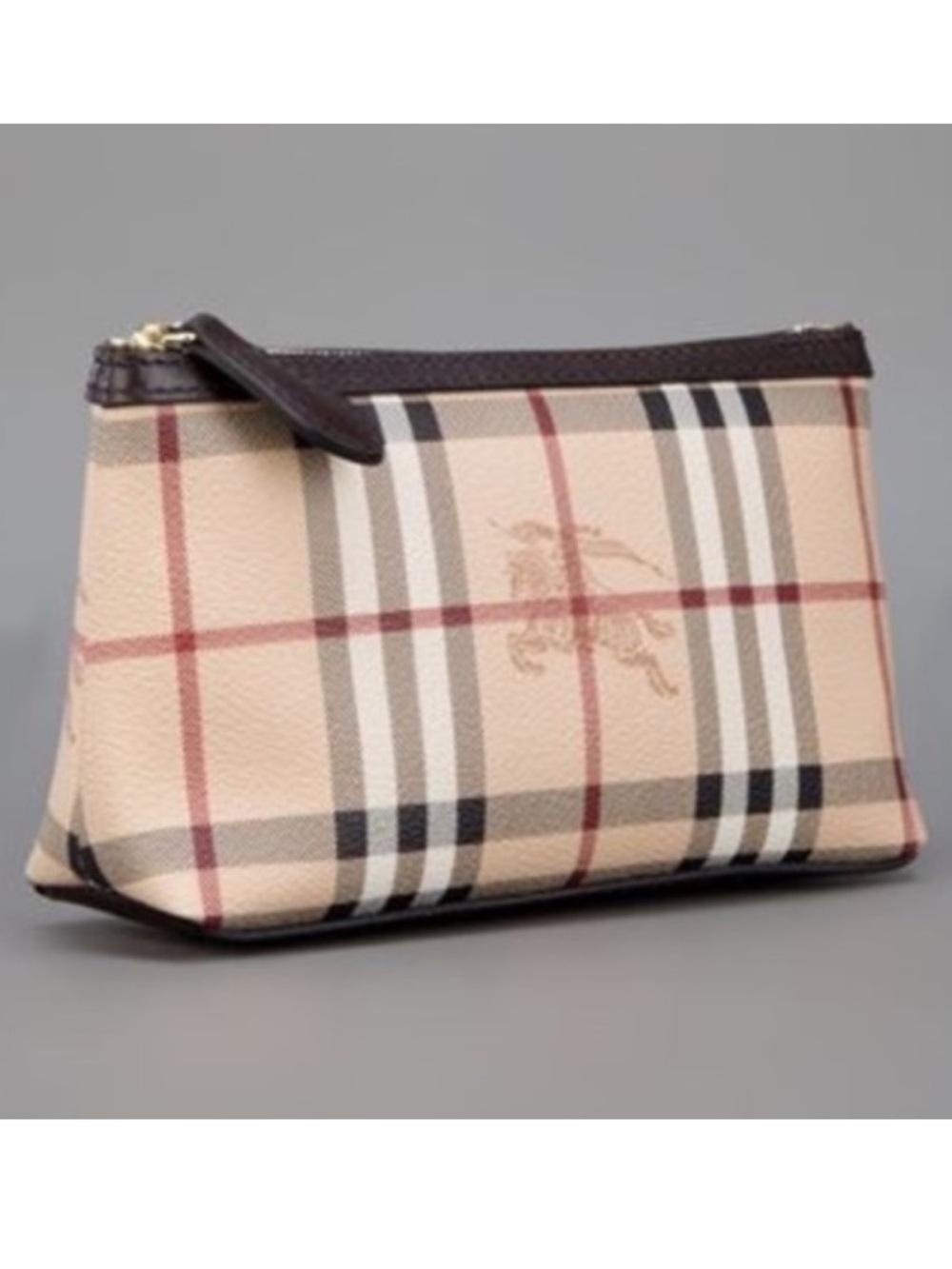 Burberry Haymarket Check Cosmetic Bag